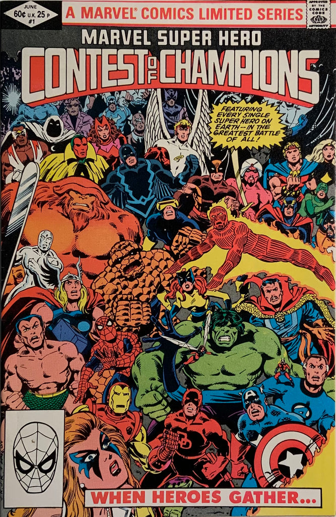 MARVEL SUPER HERO : CONTEST OF CHAMPIONS #1-3 SET