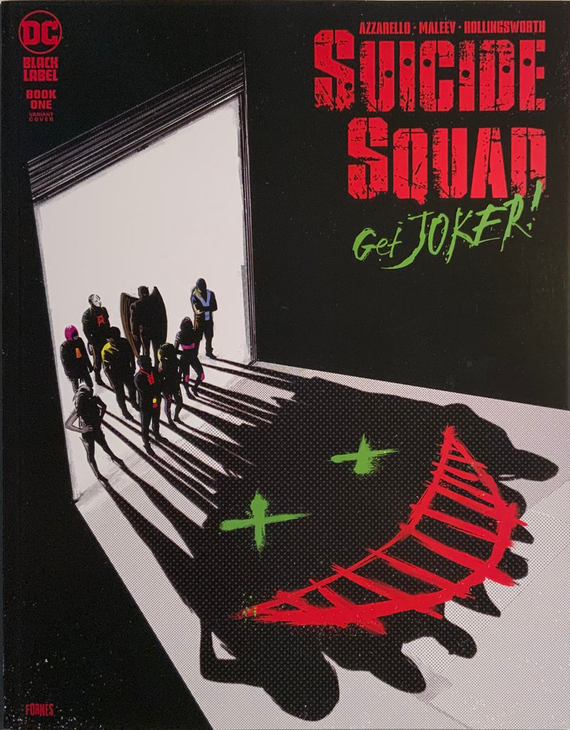 SUICIDE SQUAD : GET JOKER #1 - 3 FORNES VARIANT COVER SET