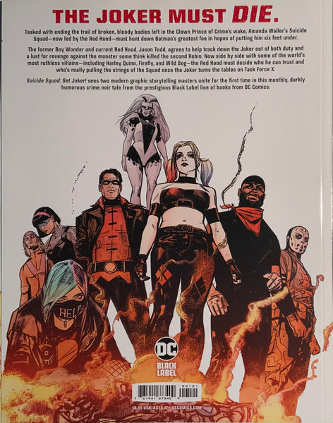 SUICIDE SQUAD : GET JOKER #1 - 3 FORNES VARIANT COVER SET