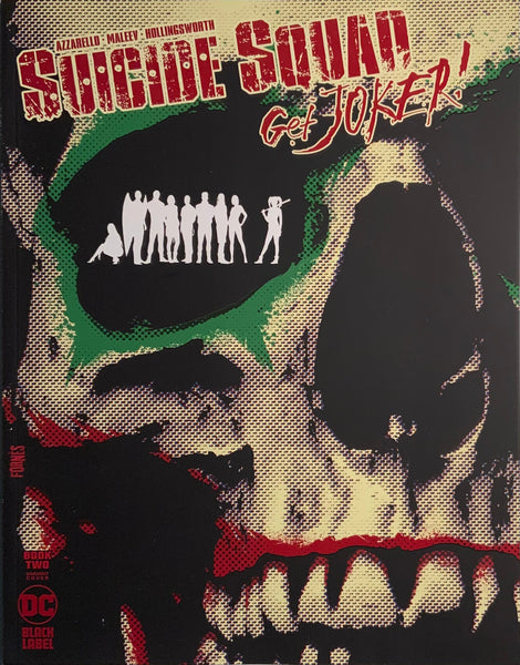 SUICIDE SQUAD : GET JOKER #1 - 3 FORNES VARIANT COVER SET
