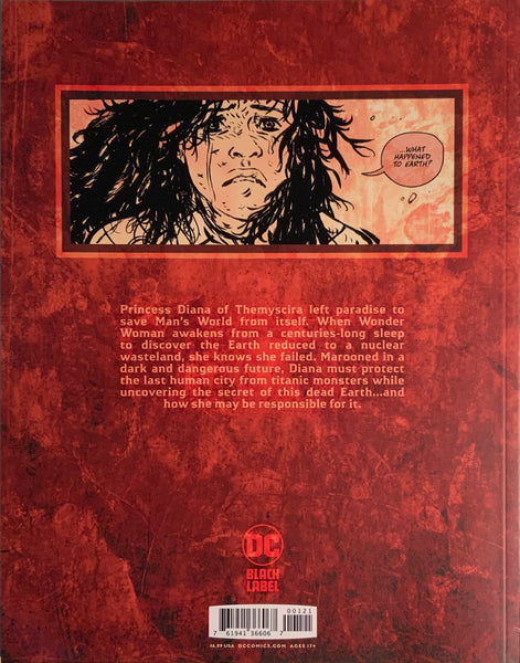 WONDER WOMAN : DEAD EARTH # 1 JOHNSON VARIANT COVER
