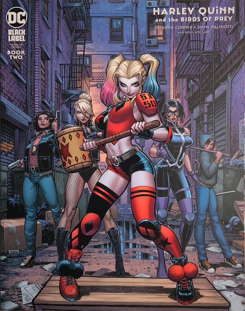 HARLEY QUINN AND THE BIRDS OF PREY # 2 ADAMS VARIANT COVER