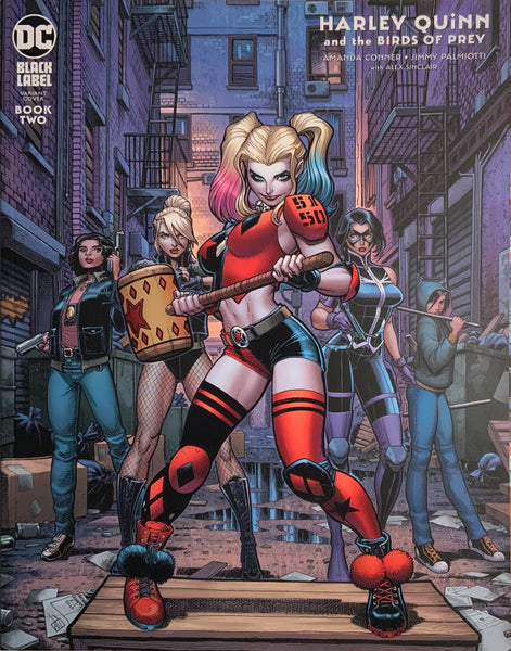 HARLEY QUINN AND THE BIRDS OF PREY # 2 ADAMS VARIANT COVER