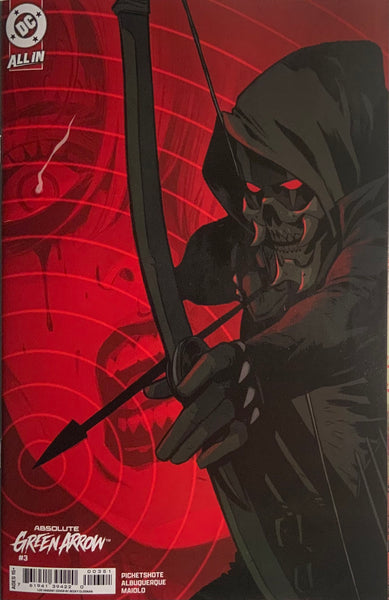 ABSOLUTE GREEN ARROW # 3 CLOONAN 1:25 VARIANT COVER
