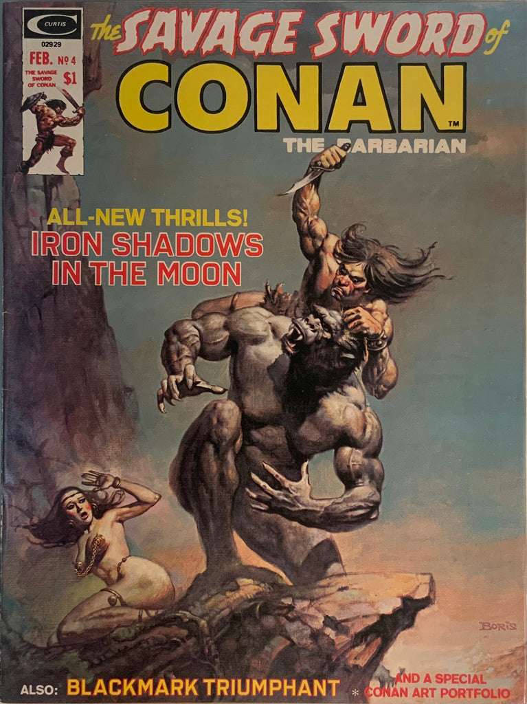 THE SAVAGE SWORD OF CONAN # 04