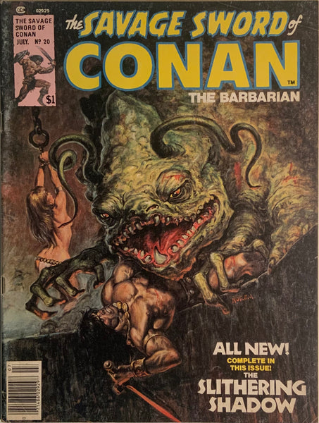 THE SAVAGE SWORD OF CONAN # 20