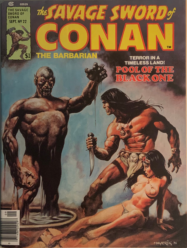 THE SAVAGE SWORD OF CONAN # 22