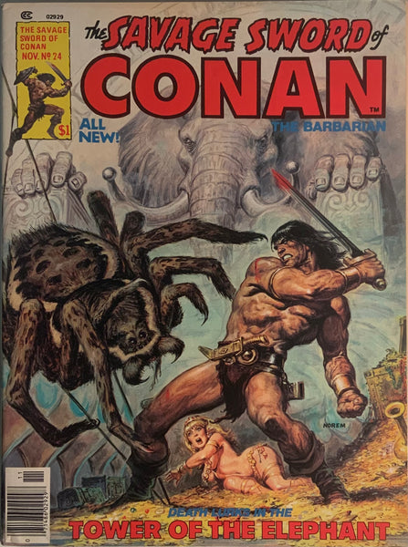 THE SAVAGE SWORD OF CONAN # 24