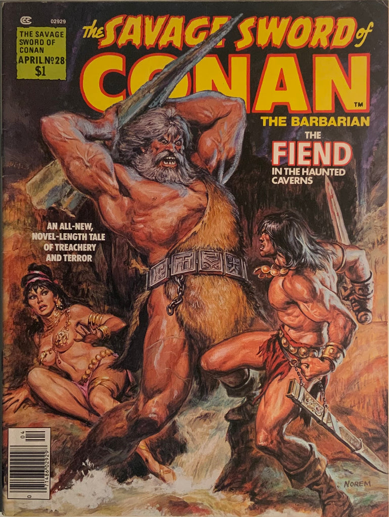 THE SAVAGE SWORD OF CONAN # 28