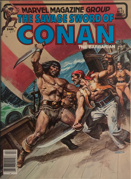 THE SAVAGE SWORD OF CONAN # 75