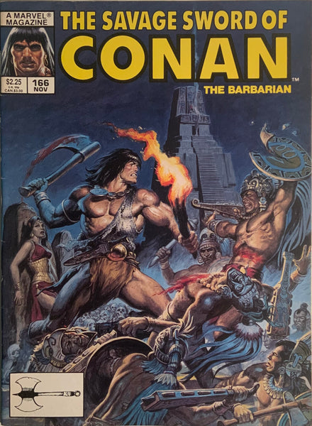 THE SAVAGE SWORD OF CONAN #166