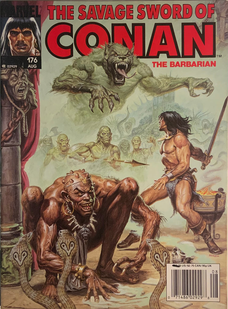 THE SAVAGE SWORD OF CONAN #176