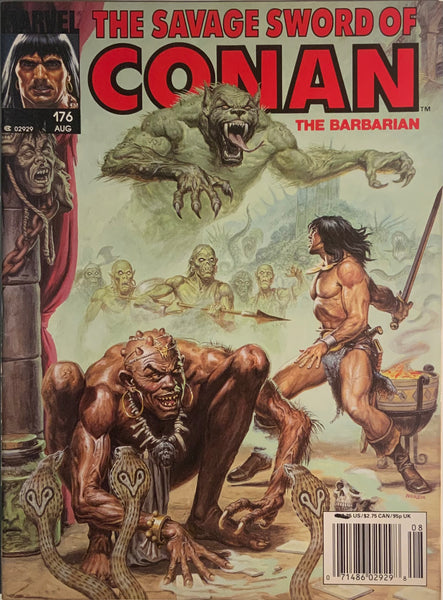 THE SAVAGE SWORD OF CONAN #176