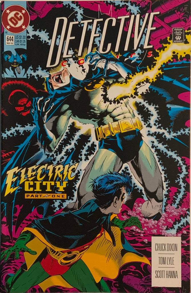 DETECTIVE COMICS (1937-2011) # 644 FIRST APPEARANCE OF THE THIRD ELECTROCUTIONER