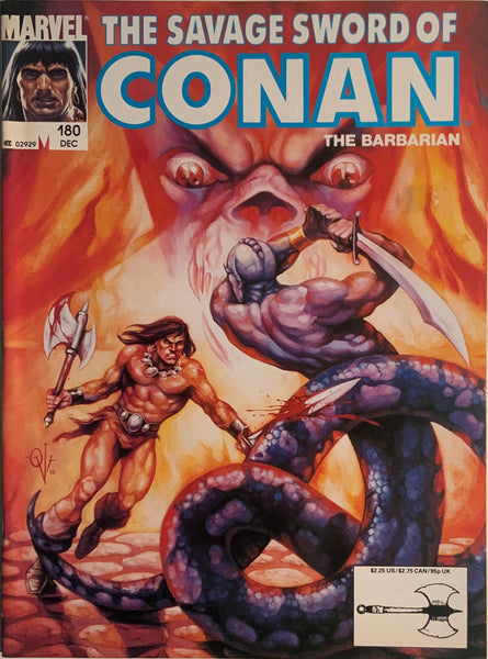 THE SAVAGE SWORD OF CONAN #180