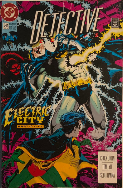 DETECTIVE COMICS (1937-2011) # 644 FIRST APPEARANCE OF THE THIRD ELECTROCUTIONER