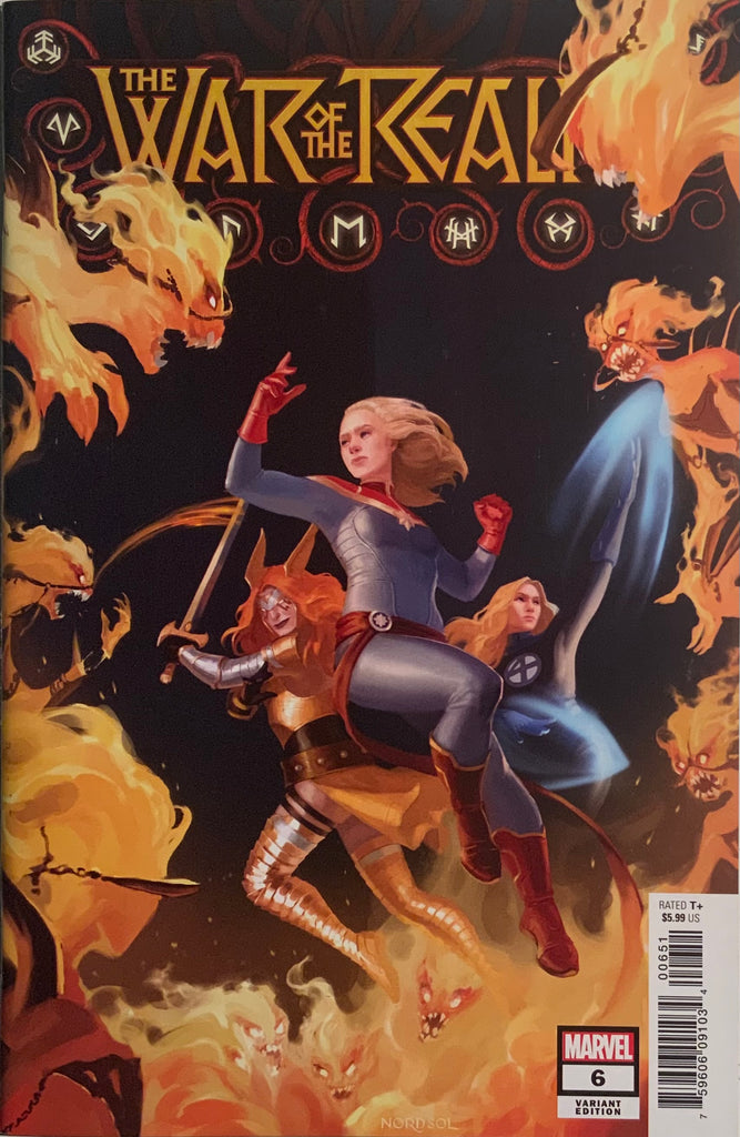 WAR OF THE REALMS # 6 NORDSOL 1:50 VARIANT COVER
