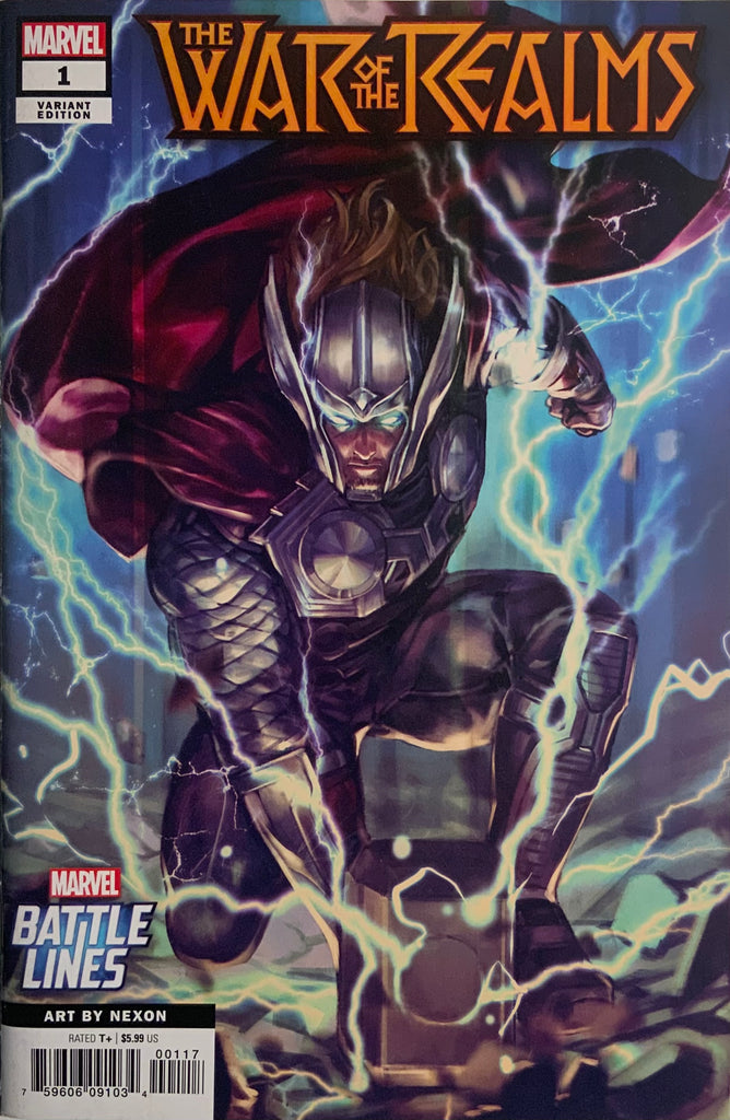 WAR OF THE REALMS # 1 NEXON VARIANT COVER