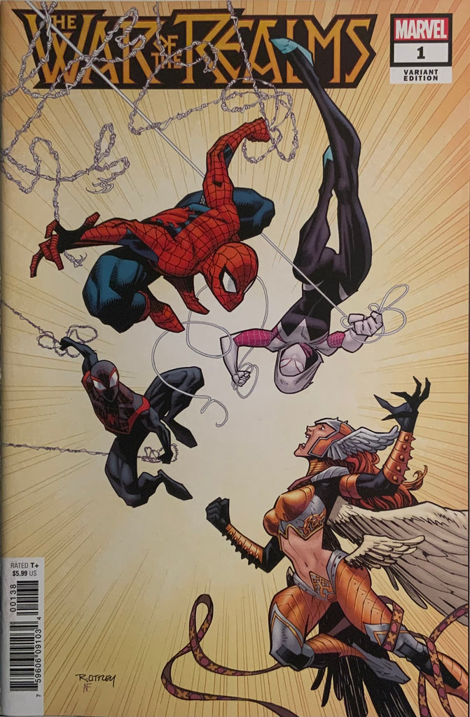 WAR OF THE REALMS # 1 OTTLEY VARIANT COVER