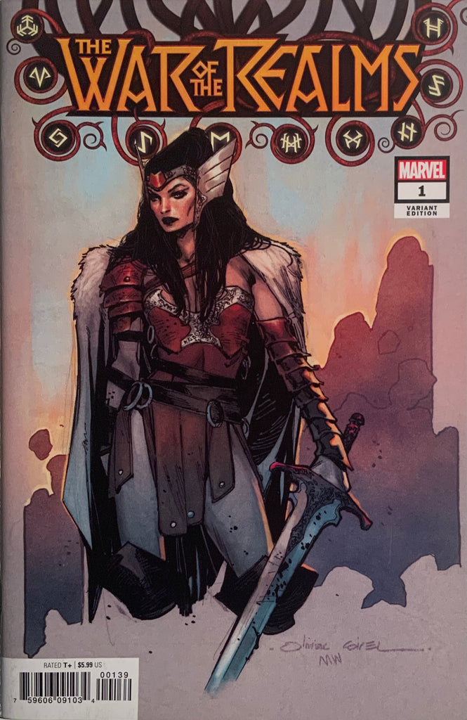 WAR OF THE REALMS # 1 COIPEL VARIANT COVER