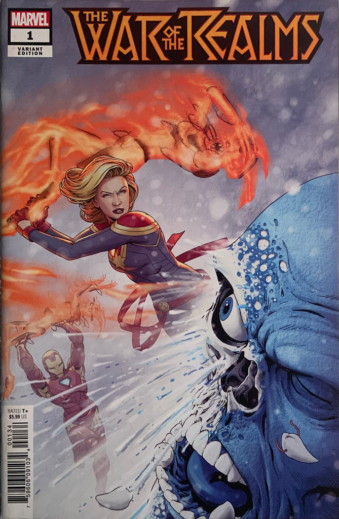 WAR OF THE REALMS # 1 CHRISTOPHER VARIANT COVER
