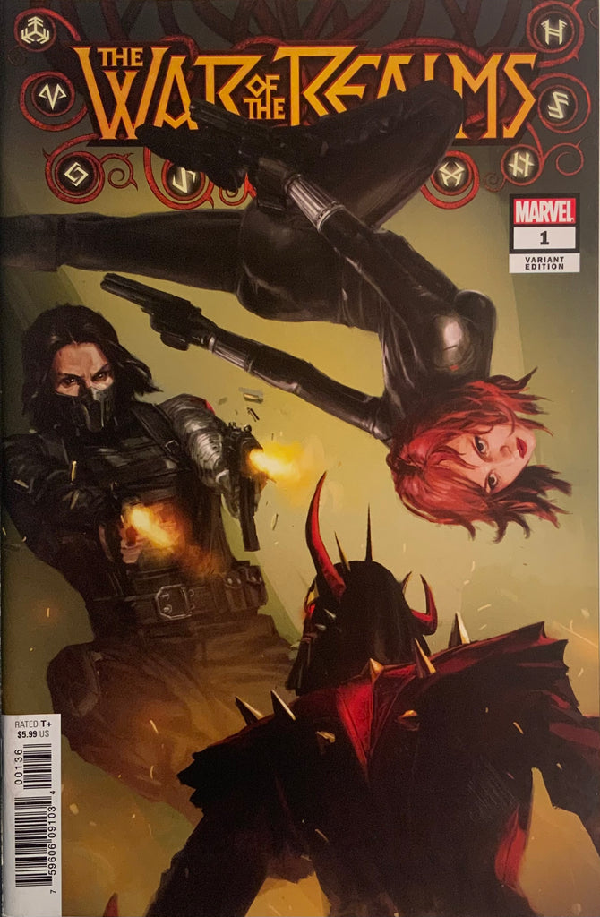WAR OF THE REALMS # 1 PARK VARIANT COVER
