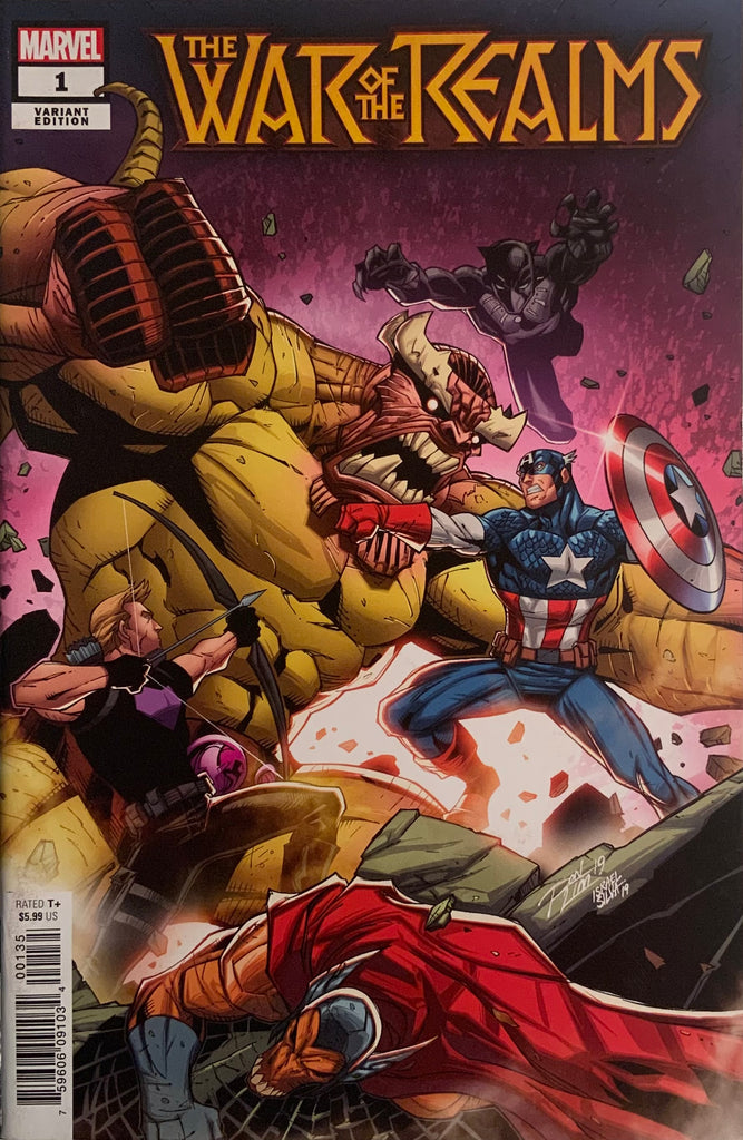 WAR OF THE REALMS # 1 LIM VARIANT COVER