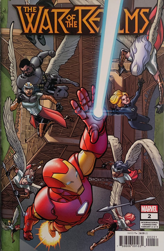 WAR OF THE REALMS # 2 LOPEZ CONNECTING VARIANT COVER DEATH OF VALKYRIE
