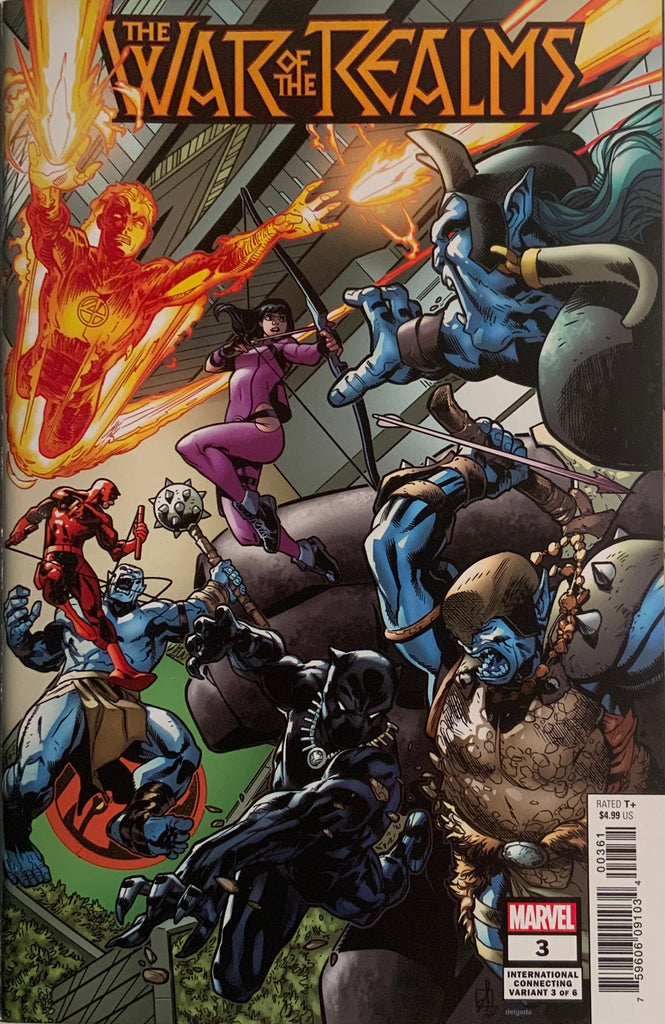 WAR OF THE REALMS # 3 IZAAKSE CONNECTING VARIANT COVER