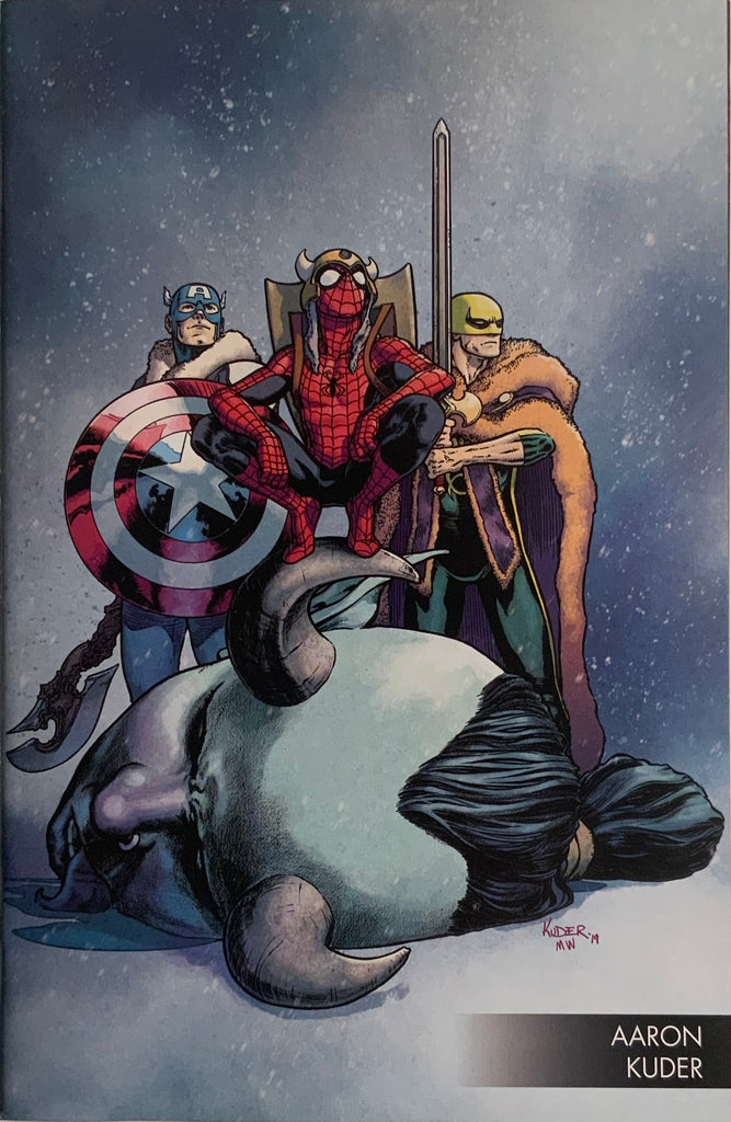 WAR OF THE REALMS # 4 KUDER VARIANT COVER