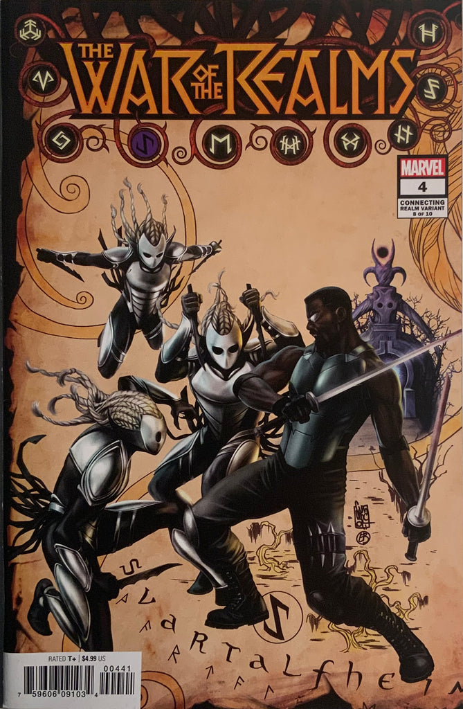 WAR OF THE REALMS # 4 CAMUNCOLI CONNECTING REALM VARIANT COVER