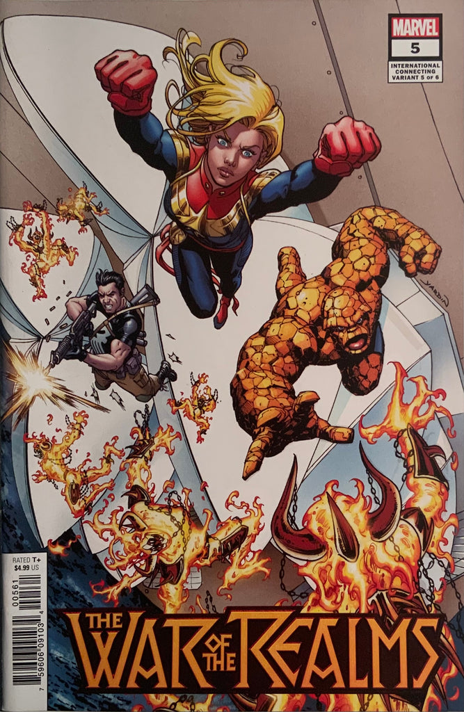 WAR OF THE REALMS # 5 YARDIN CONNECTING VARIANT COVER