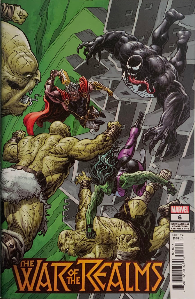 WAR OF THE REALMS # 6 ROSS CONNECTING VARIANT COVER