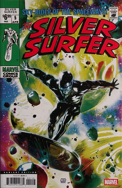 SILVER SURFER (1968-1970) #5 FACSIMILE EDITION ACO 1:25 VARIANT COVER