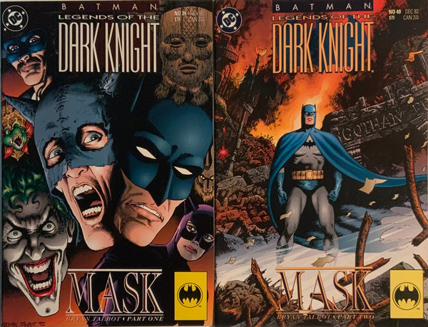 BATMAN LEGENDS OF THE DARK KNIGHT #39 - 40 (MASK SET)