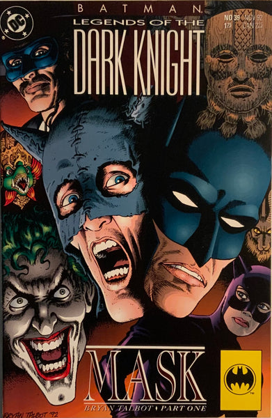 BATMAN LEGENDS OF THE DARK KNIGHT #39 - 40 (MASK SET)