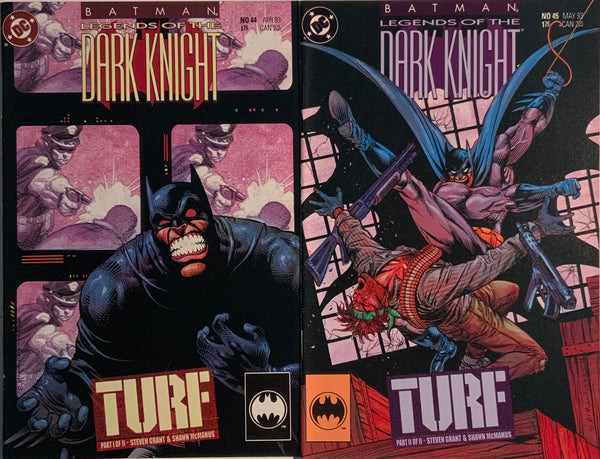 BATMAN LEGENDS OF THE DARK KNIGHT #44 - 45 (TURF SET)