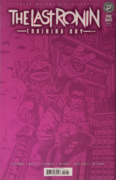 TEENAGE MUTANT NINJA TURTLES THE LAST RONIN TRAINING DAY ONE-SHOT EASTMAN 1:50 VARIANT COVER