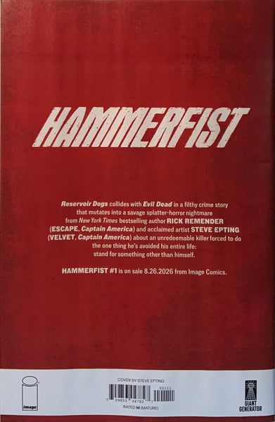 HAMMERFIST # 1 ASHCAN EDITION