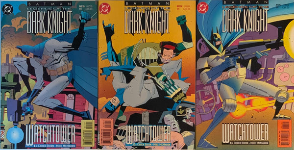 BATMAN LEGENDS OF THE DARK KNIGHT #55 - 57 (WATCHTOWER SET)