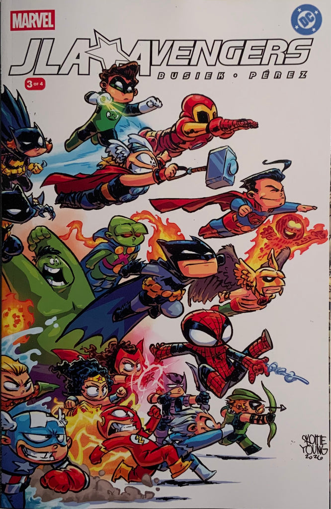 JLA / AVENGERS FACSIMILE EDITION # 3 YOUNG 1:25 VARIANT COVER