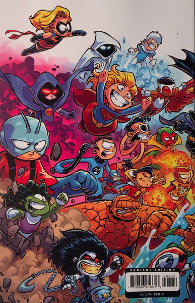 JLA / AVENGERS FACSIMILE EDITION # 3 YOUNG 1:25 VARIANT COVER
