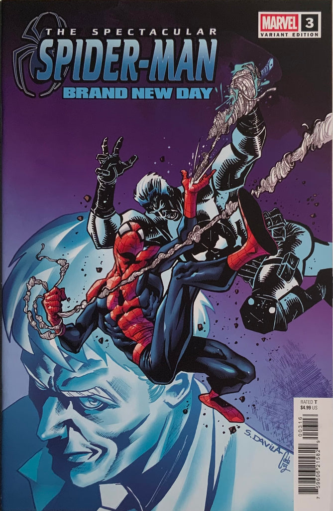 SPECTACULAR SPIDER-MAN : BRAND NEW DAY # 3 DAVILA 1:25 VARIANT COVER