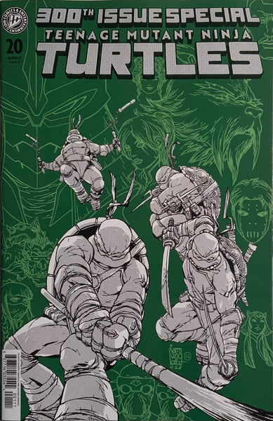 TEENAGE MUTANT NINJA TURTLES (2024) #20 CAMUNCOLI 1:100 VARIANT COVER