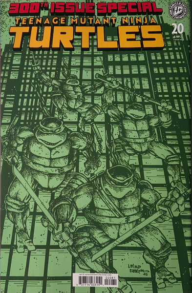 TEENAGE MUTANT NINJA TURTLES (2024) #20 EASTMAN 1:25 BLACK & WHITE VARIANT COVER