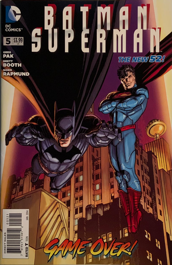 BATMAN / SUPERMAN (NEW 52) # 5 BOGDANOVE 1:25 VARIANT COVER