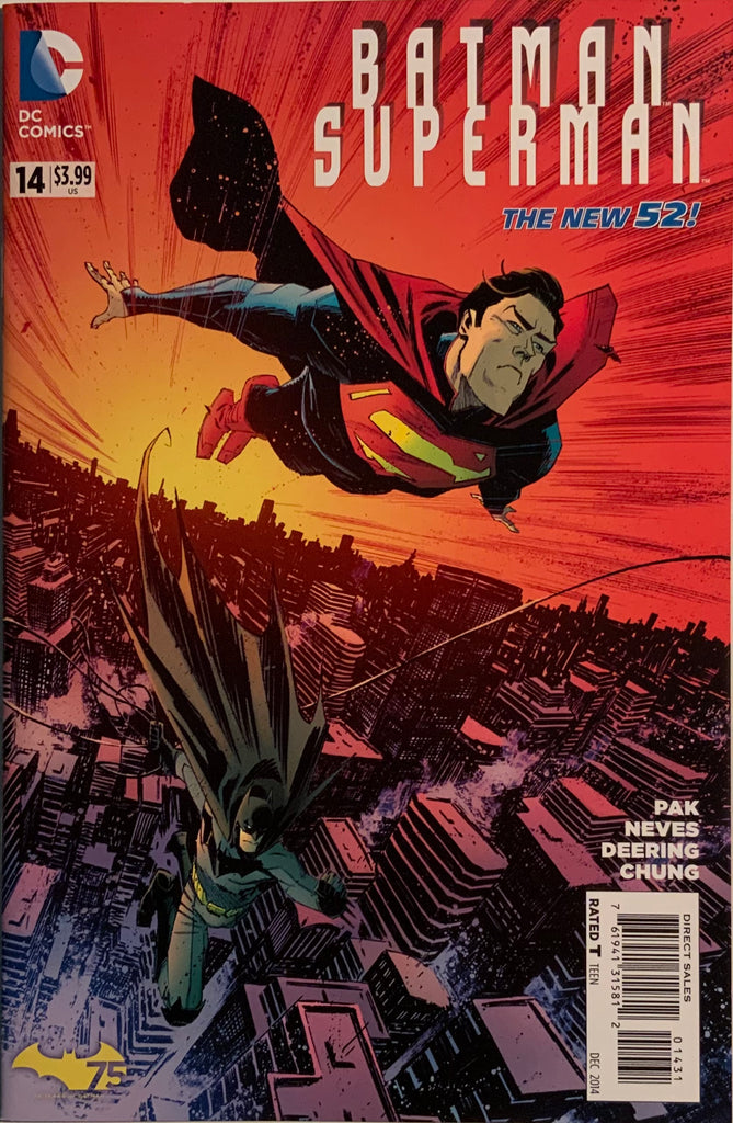 BATMAN / SUPERMAN (NEW 52) #14 SCALERA 1:25 VARIANT COVER