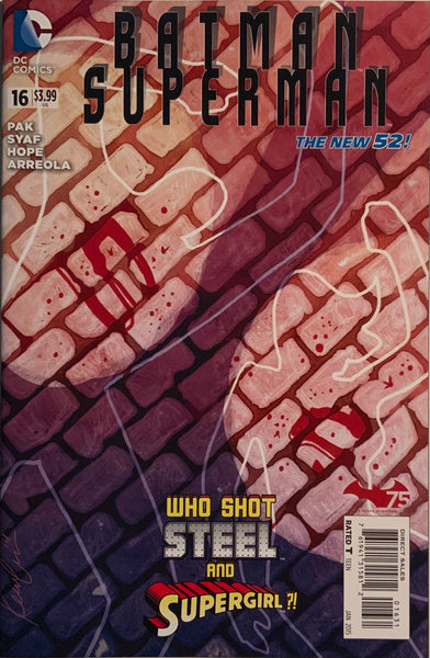 BATMAN / SUPERMAN (NEW 52) #16 WADA 1:25 VARIANT COVER