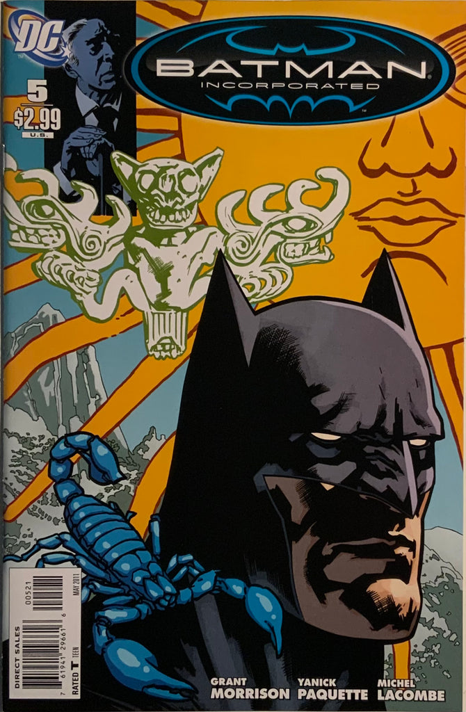 BATMAN INCORPORATED (2011) # 5 PAQUETTE 1:25 VARIANT COVER FIRST APPEARANCE OF THE FIRST BATWING, DAVID ZAVIMBI