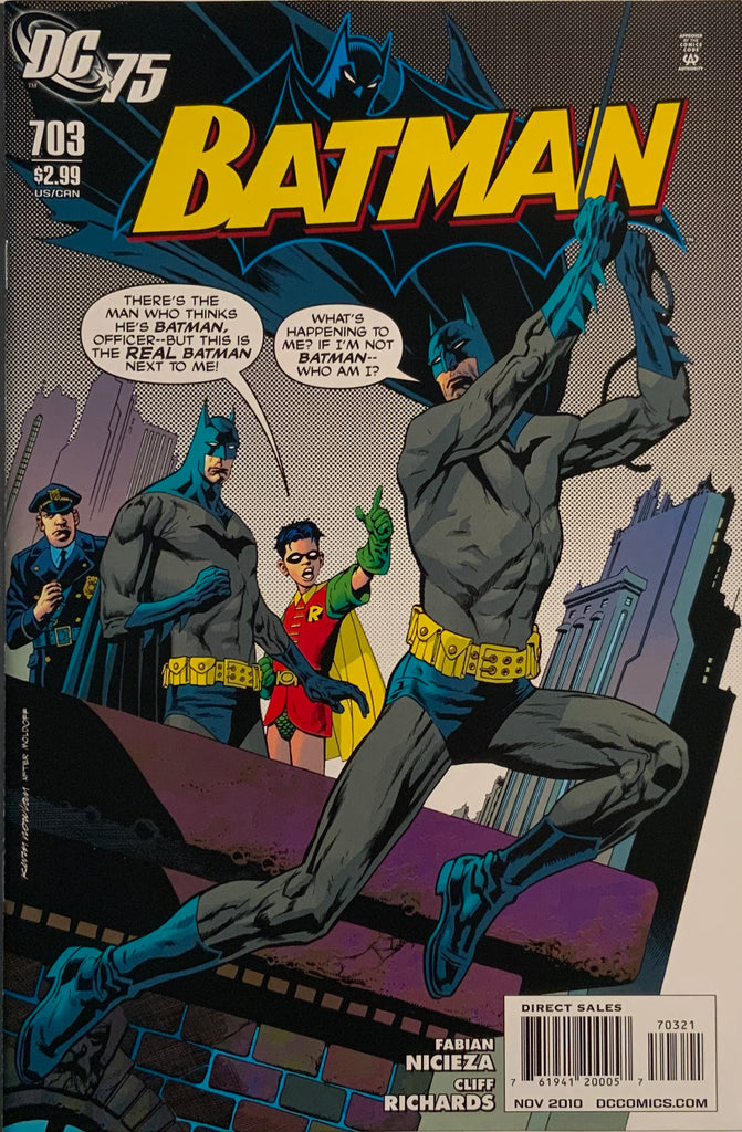 BATMAN (1940-2011) # 703 NOWLAN 1:10 VARIANT COVER